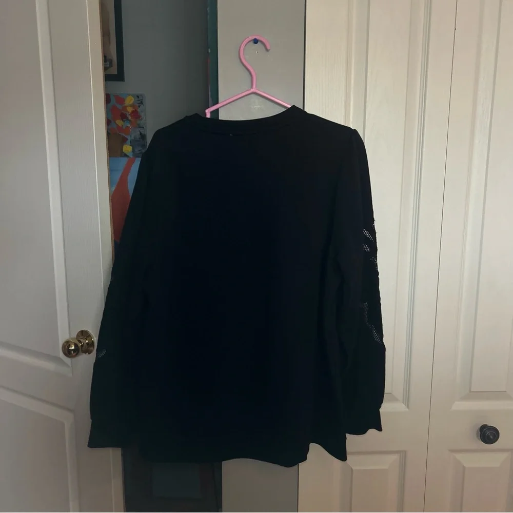 Addition Elle Classic Black Sweater - Picture 4 of 4